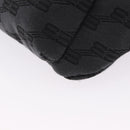 BALENCIAGA Body Bag Canvas Black Auth 195910A-14