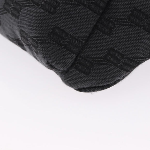 BALENCIAGA Body Bag Canvas Black Auth 195910A