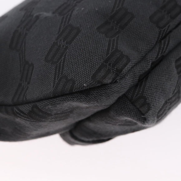 BALENCIAGA Body Bag Canvas Black Auth 195910A