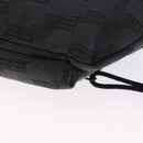 BALENCIAGA Body Bag Canvas Black Auth 195910A-16