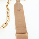 LOUIS VUITTON Monogram Emboss Kussan PM Shoulder Bag Taupe M21263 Auth 195912V-17