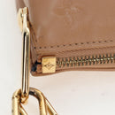 LOUIS VUITTON Monogram Emboss Kussan PM Shoulder Bag Taupe M21263 Auth 195912V-8