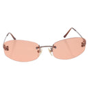CHANEL Sunglasses COCO Mark Brown CC Auth 195920V-13