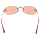CHANEL Sunglasses COCO Mark Brown CC Auth 195920V-2