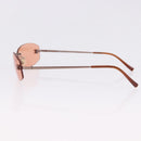CHANEL Sunglasses COCO Mark Brown CC Auth 195920V-7