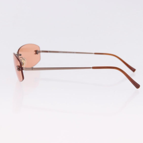 CHANEL Sunglasses COCO Mark Brown CC Auth 195920V