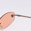 CHANEL Sunglasses COCO Mark Brown CC Auth 195920V-8
