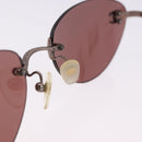 CHANEL Sunglasses COCO Mark Brown CC Auth 195921V-14