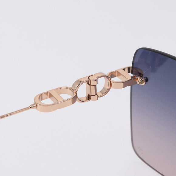Christian Dior Sunglasses metal Gold Auth 195922M