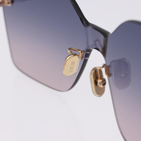 Christian Dior Sunglasses metal Gold Auth 195922M