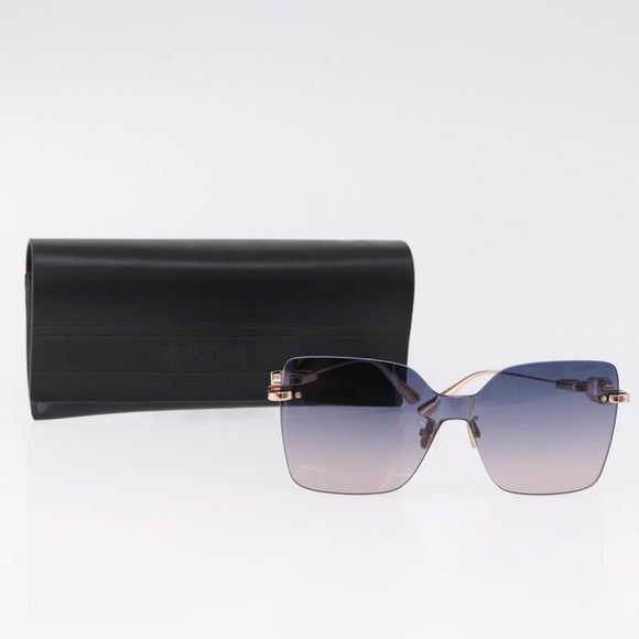Christian Dior Sunglasses metal Gold Auth 195922M