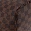 LOUIS VUITTON Damier Ebene Neverfull MM Tote Bag N51105 LV Auth 195924V-15