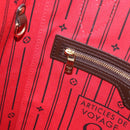 LOUIS VUITTON Damier Ebene Neverfull MM Tote Bag N51105 LV Auth 195924V-22