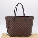 LOUIS VUITTON Damier Ebene Neverfull MM Tote Bag N51105 LV Auth 195924V-12