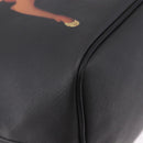 GIVENCHY Bambi Disney Collaboration Tote Bag PVC Black Gold Auth 195925A-9