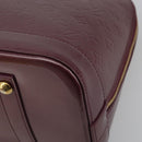 LOUIS VUITTON Monogram Vernis Alma GM Hand Bag Violet M93594 LV Auth 195927V-10