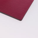 LOUIS VUITTON Epi Porte Cartes Simple Pass Case Pink M60785 LV Auth 195929V-16