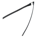 HERMES Necklace Leather Black Auth 195933V-11
