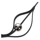 HERMES Necklace Leather Black Auth 195933V-3
