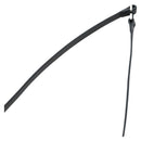 HERMES Necklace Leather Black Auth 195933V-6