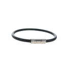 LOUIS VUITTON Damier Graphite Bra Rubbed Keep It Bracelet M6609E LV Auth 195934V-1