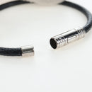 LOUIS VUITTON Damier Graphite Bra Rubbed Keep It Bracelet M6609E LV Auth 195934V-10