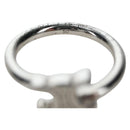 CELINE Trion Asymmetric Ring metal Silver #10(JP Size) Auth 195936M-5