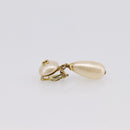 CHANEL Earring metal Gold CC Auth 195937V-10