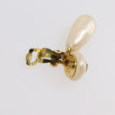 CHANEL Earring metal Gold CC Auth 195937V-14
