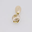 CHANEL Earring metal Gold CC Auth 195937V-6