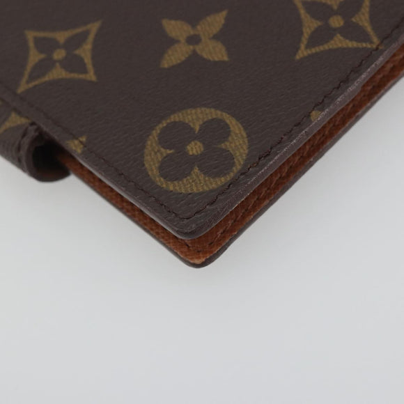 LOUIS VUITTON Monogram Agenda Mini Day Planner Cover R20007 LV Auth 195939