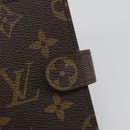 LOUIS VUITTON Monogram Agenda Mini Day Planner Cover R20007 LV Auth 195939-8
