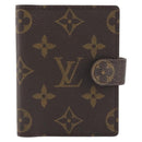 LOUIS VUITTON Monogram Agenda Mini Day Planner Cover R20007 LV Auth 195939-13