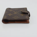 LOUIS VUITTON Monogram Agenda Mini Day Planner Cover R20007 LV Auth 195939-6