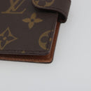 LOUIS VUITTON Monogram Agenda Mini Day Planner Cover R20007 LV Auth 195939-7