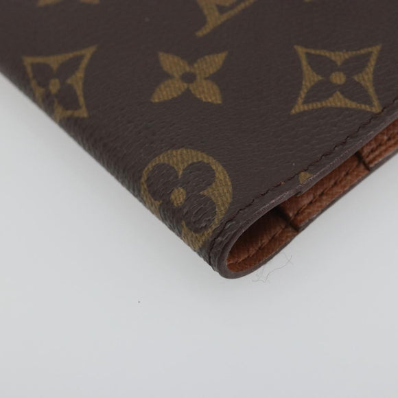LOUIS VUITTON Monogram Agenda Mini Day Planner Cover R20007 LV Auth 195939