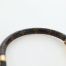 LOUIS VUITTON Monogram Brassle Daily Confidential Bracelet M6431 LV Auth 195941M-15