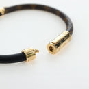 LOUIS VUITTON Monogram Brassle Daily Confidential Bracelet M6431 LV Auth 195941M-9