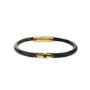 LOUIS VUITTON Monogram Brassle Daily Confidential Bracelet M6431 LV Auth 195941M-2