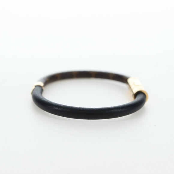 LOUIS VUITTON Monogram Brassle Daily Confidential Bracelet M6431 LV Auth 195941M