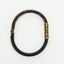LOUIS VUITTON Monogram Brassle Daily Confidential Bracelet M6431 LV Auth 195941M-5