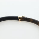 LOUIS VUITTON Monogram Brassle Daily Confidential Bracelet M6431 LV Auth 195941M-7