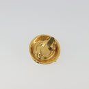 CHANEL Earring metal Gold CC Auth 195943A-3
