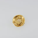 CHANEL Earring metal Gold CC Auth 195943A-5