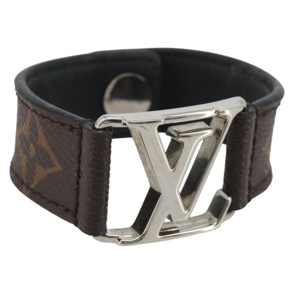 LOUIS VUITTON Monogram Brassle Hockenheim Bracelet LV Auth 195945A