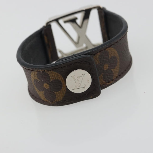 LOUIS VUITTON Monogram Brassle Hockenheim Bracelet LV Auth 195945A