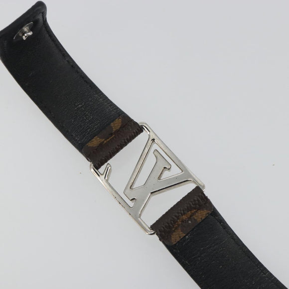 LOUIS VUITTON Monogram Brassle Hockenheim Bracelet LV Auth 195945A