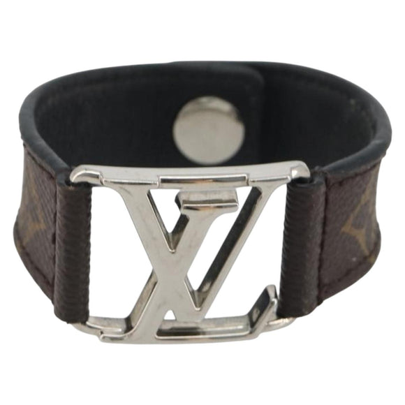 LOUIS VUITTON Monogram Brassle Hockenheim Bracelet LV Auth 195945A