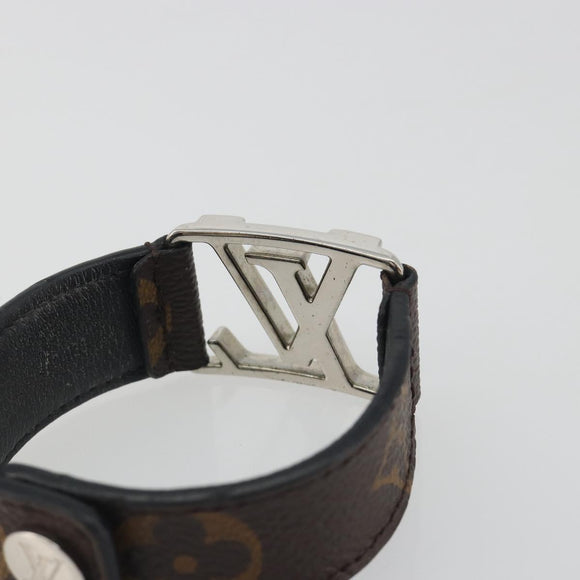 LOUIS VUITTON Monogram Brassle Hockenheim Bracelet LV Auth 195945A