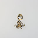 GUCCI Bee Pierce metal Gold Tone Auth 195947A-2
